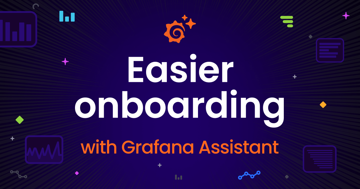 AI for Grafana onboarding: Get your teams started quicker with Grafana Assistant